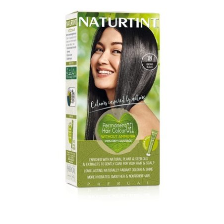 Naturtint Permanent Hair Color 1N Ebony Black 60ml
