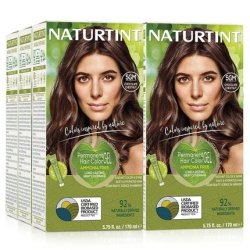 Naturtint Permanent Hair Color 5GM Chocolate Chestnut Ammonia Free Vegan Cruelty Free 1 Count 6 Pack