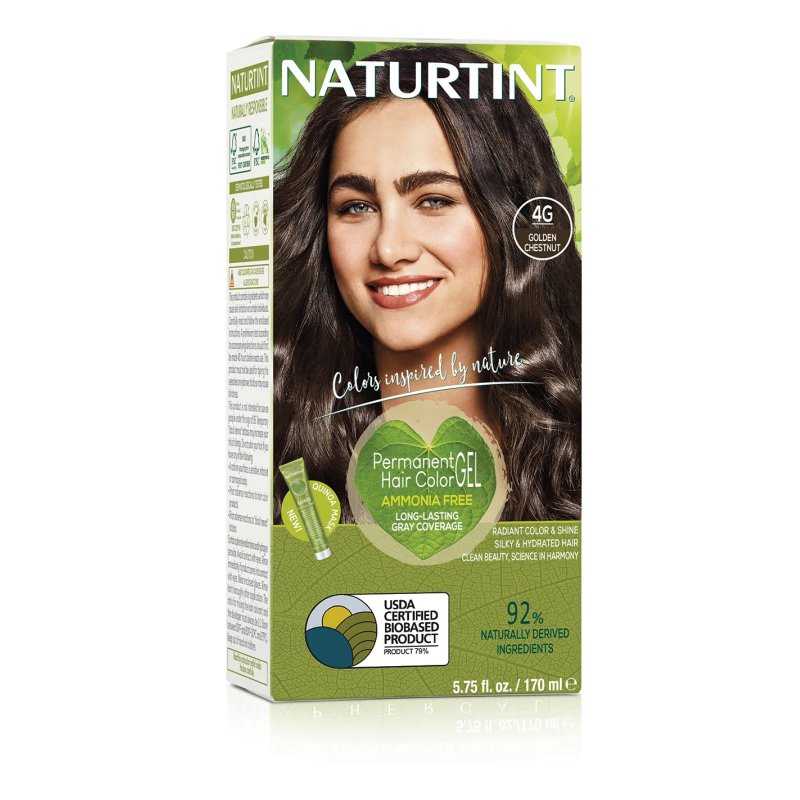 Naturtint Permanent Hair Color 4G Golden Chestnut 170ml