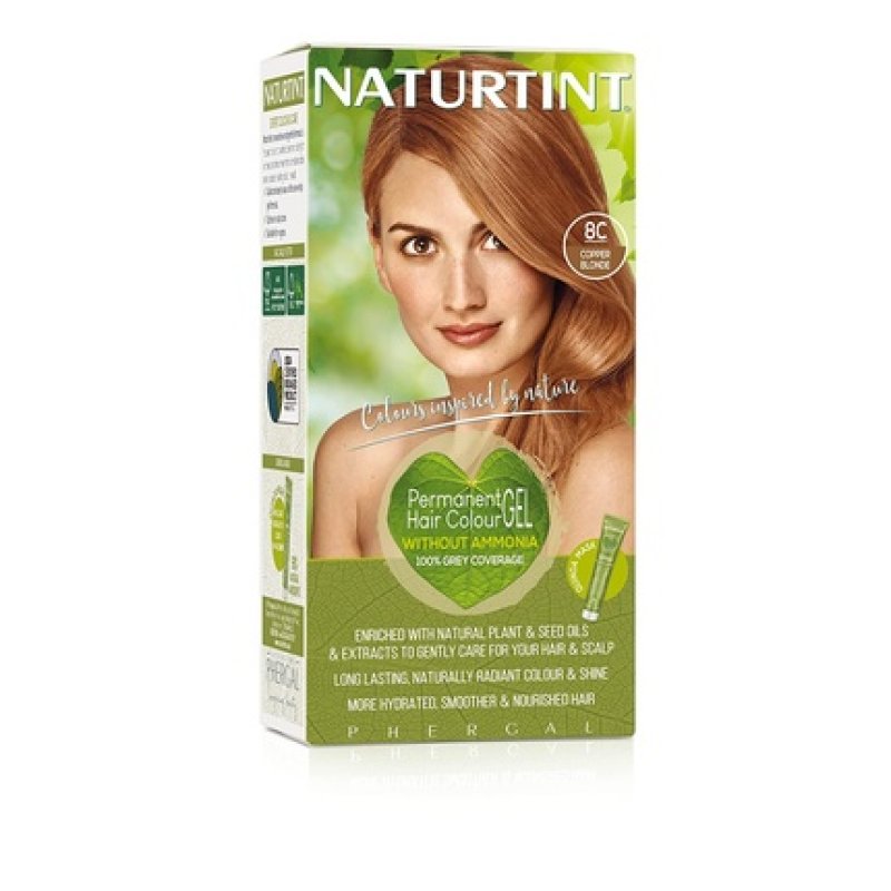 Naturtint Copper Blonde Hair Color 8C 170ml