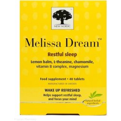 New Nordic Melissa Dream Restful Sleep 40 Tablets