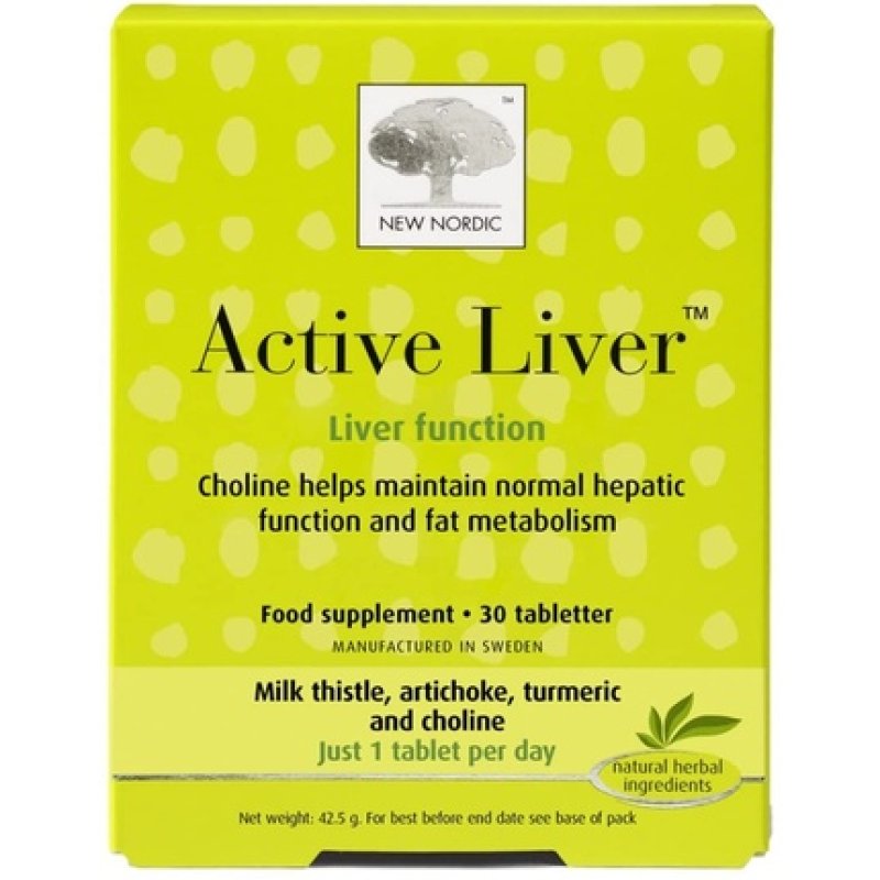 New Nordic Active Liver 30 Tablets