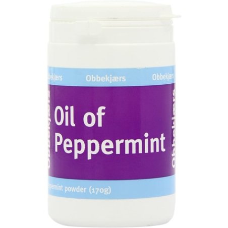 Obbekjaers Peppermint Oil Powder 170g