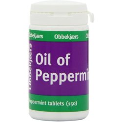 Obbekjaers Oil of Peppermint 150 Tablets