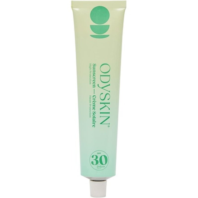 Odyskin Sun Cream SPF 30 75ml Cosmos Organic Vegan Certified 99.1% Natural Ingredients Water-Resistant Made in France