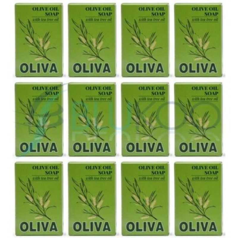 OLIVA Olive Oil Soap with Tea Tree Oil 125g