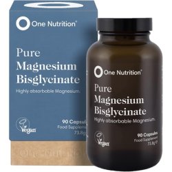 One Nutrition Pure Magnesium Bisglycinate 90 Capsules