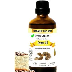 Castor Oil Organic Cold Pressed Undiluted 100ml