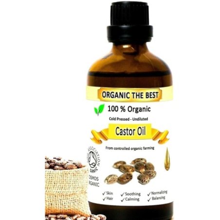 Castor Oil Organic Cold Pressed Undiluted 100ml