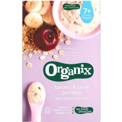 Organix Organic Banana And Plum Porridge, 200g