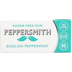 Pepper Smith 100% Xylitol Chewing Gum - Fine English Peppermint