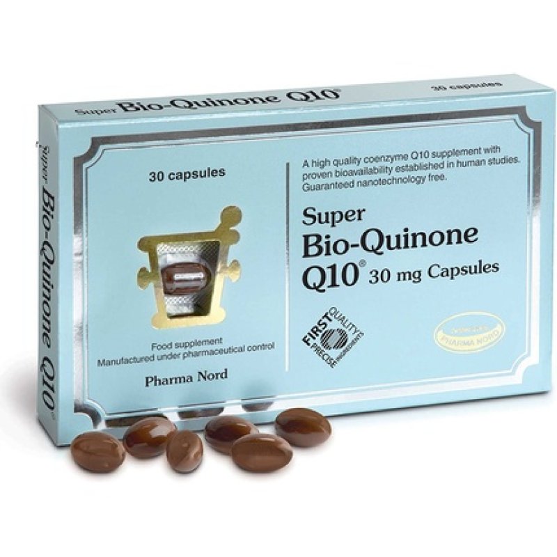Pharma Nord Super Bio-Quinone Q10 Capsules 30mg 30 Tablets