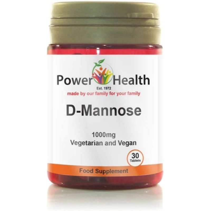 Power Health 1000mg D-Mannose 30 Tablets