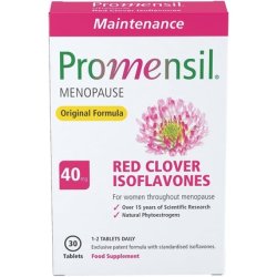 Promensil Menopause Original Maintenance Red Clover Isoflavones 40mg 30 Tablets