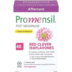 Promensil Menopause Post Menopause Red Clover Isoflavones 40mg with Calcium and Vitamin D3 30 Tablets