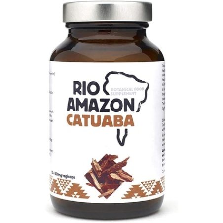 Rio Trading Catuaba 500mg Full Spectrum Herbal Supplement 60 Vegcapsules