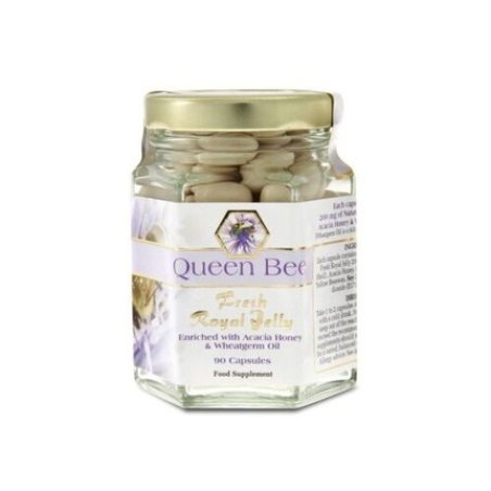 Queen Bee Royal Jelly 90 Capsules
