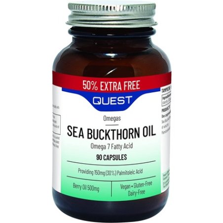 Quest Sea Buckthorn Oil Omega 7 90 Capsules