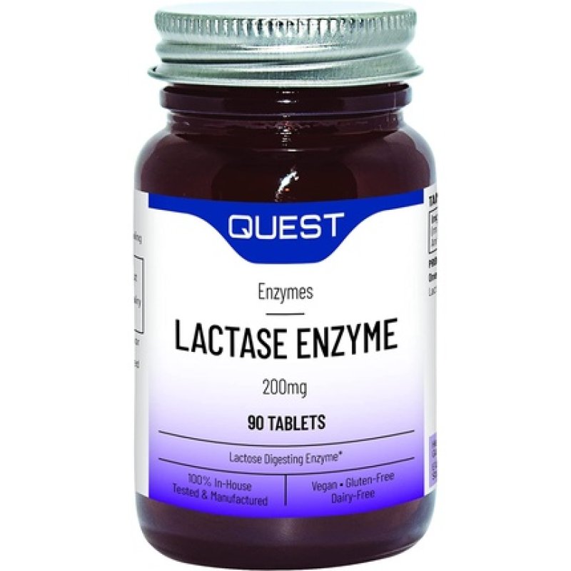 Quest Lactase 200mg 90 Tablets