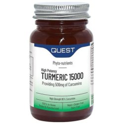 Quest High Potency Turmeric 15000 60 Tablets - 95% Curcumins