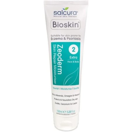 Salcura Bioskin Zeoderm Intensive Moisturiser for Sensitive Skin with Jojoba Oil 150ml