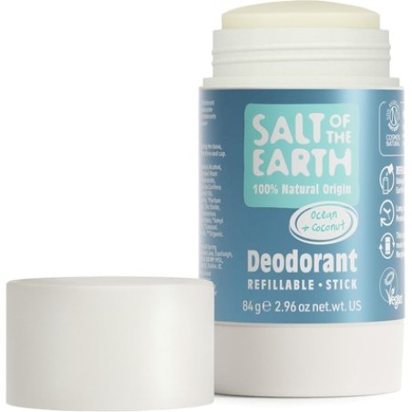 Salt Of The Earth Natural Deodorant Stick with 100% Natural Origin Ingredients