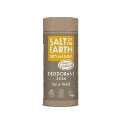 Salt Of the Earth No Plastic Natural Deodorant Stick Amber & Sandalwood Refill 75g