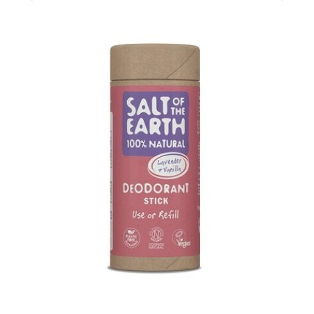 Salt of the Earth Natural Deodorant Stick Refill Lavender & Vanilla 75g - Leaping Bunny Approved