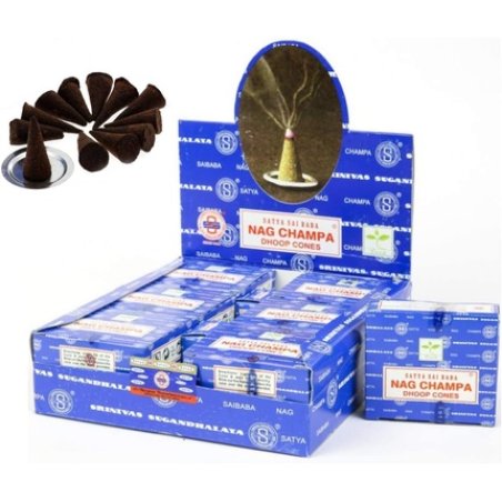 Satya Nag Champa Incense Cones 12 Cones