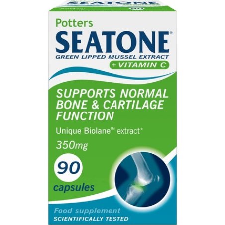 Potter's Herbals Seatone Super Strength Green Lipped Mussel Extract for Joint Mobility