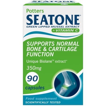 Potter's Herbals Seatone Super Strength Green Lipped Mussel Extract for Joint Mobility