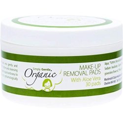 Simply Gentle Organic Cotton Facial Cleansing 30 Count