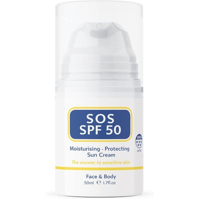 SOS SPF 50 Sun Cream 50ml