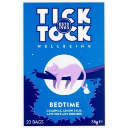 Tick Tock Wellbeing Bedtimetea 20 Bags Pack Of 4