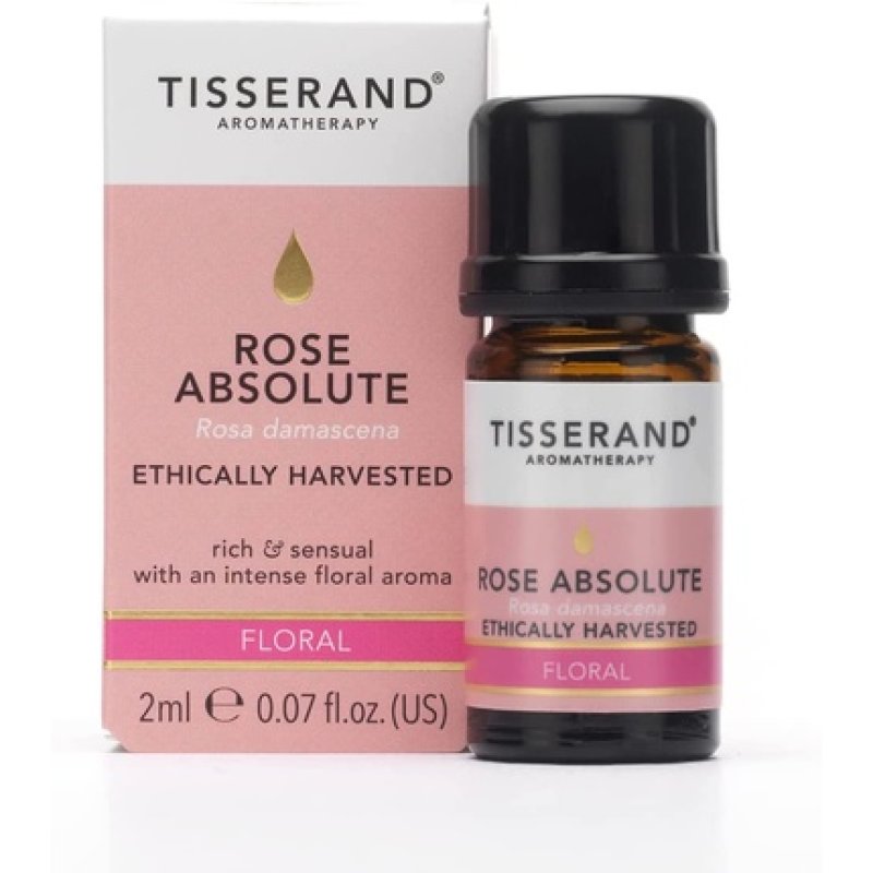 Tisserand Aromatherapy Rose Absolute Ethically Harvested 2ml