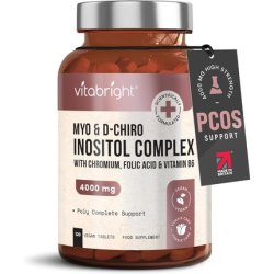 Myo Inositol D Chiro Inositol Tablets for Hormone Balance in Women