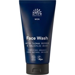 Urtekram Men's Face Wash with Tazman Pepper and Salicylic Acid 150ml