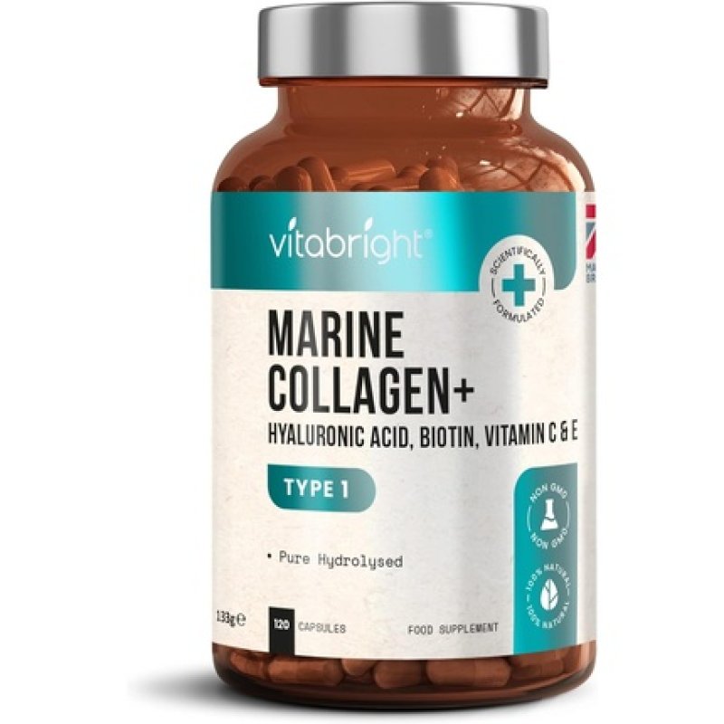 Marine Collagen Capsules 1000mg 120 Capsules