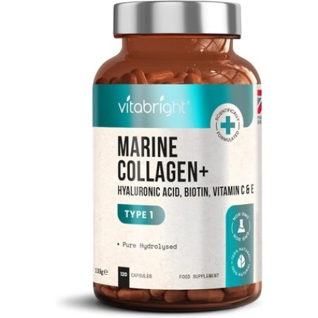 Marine Collagen Capsules 1000mg 120 Capsules