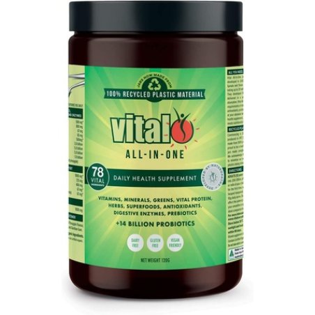 Vital Greens Antioxidant Superfood Powder Natural Multivitamin Formula 120gm/4.23oz