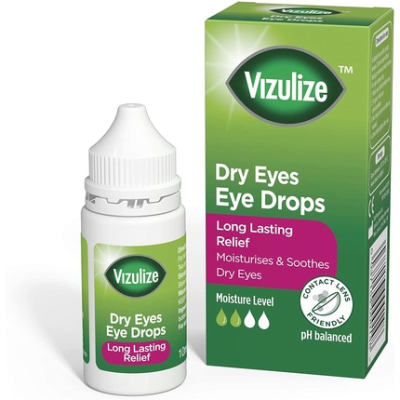 Vizulize Dry Eyes Eye Drops 10ml