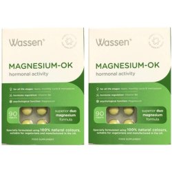 Wassen Magnesium OK 90 Tablets - Pack of 4