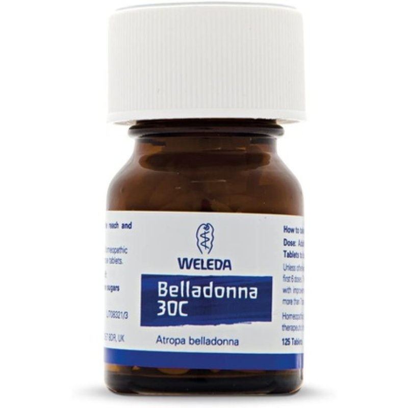 Weleda Belladonna 30C 125 Tablets