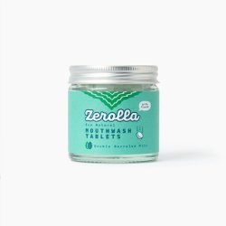 Zerolla Eco Natural Mouthwash 150 Tablets Double Barreled Mint with Calcium Fluoride Alkalising