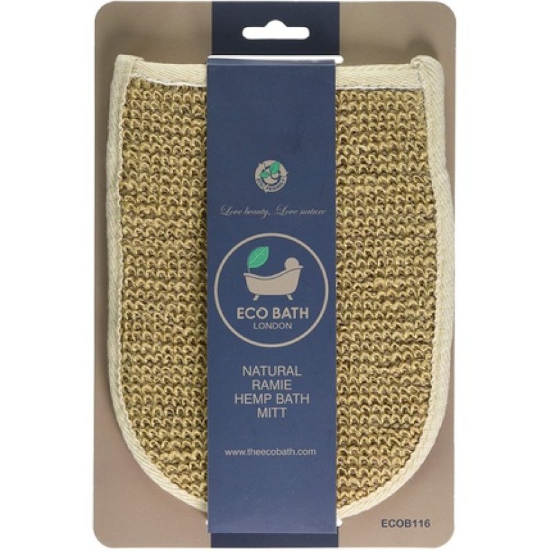 Eco Bath Natural Ramie Hemp Bath Mitt