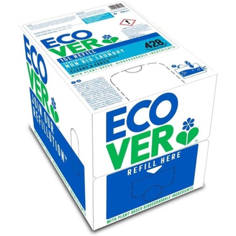 Ecover Non Bio Laundry Liquid Refill, 15 L