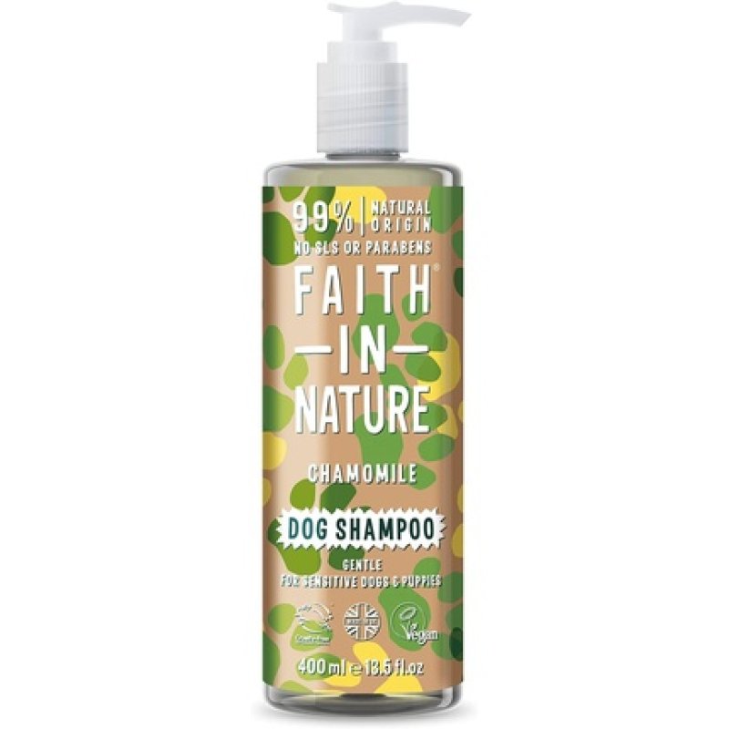 Faith In Nature Natural Chamomile Dog Shampoo Vegan & Cruelty Free