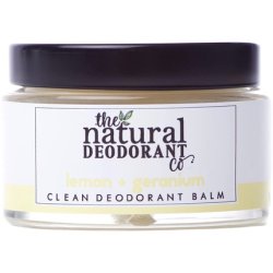 The Natural Deodorant Co Clean Deodorant Balm Lemon & Geranium 55g