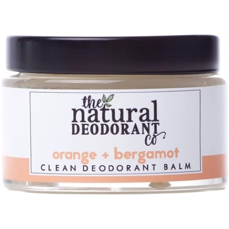 The Natural Deodorant Co Clean Deodorant Balm Orange & Bergamot 55g All Day Protection