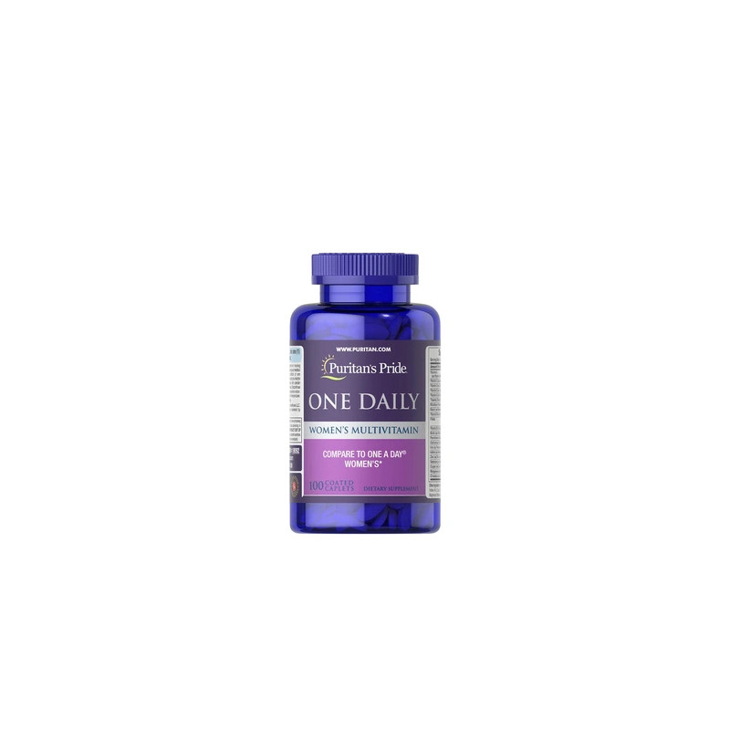 Puritan's Pride One Daily Women's Multivitamin 100 Caplets